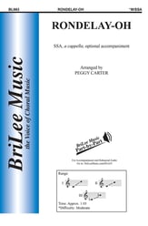 Rondelay-Oh SSA choral sheet music cover